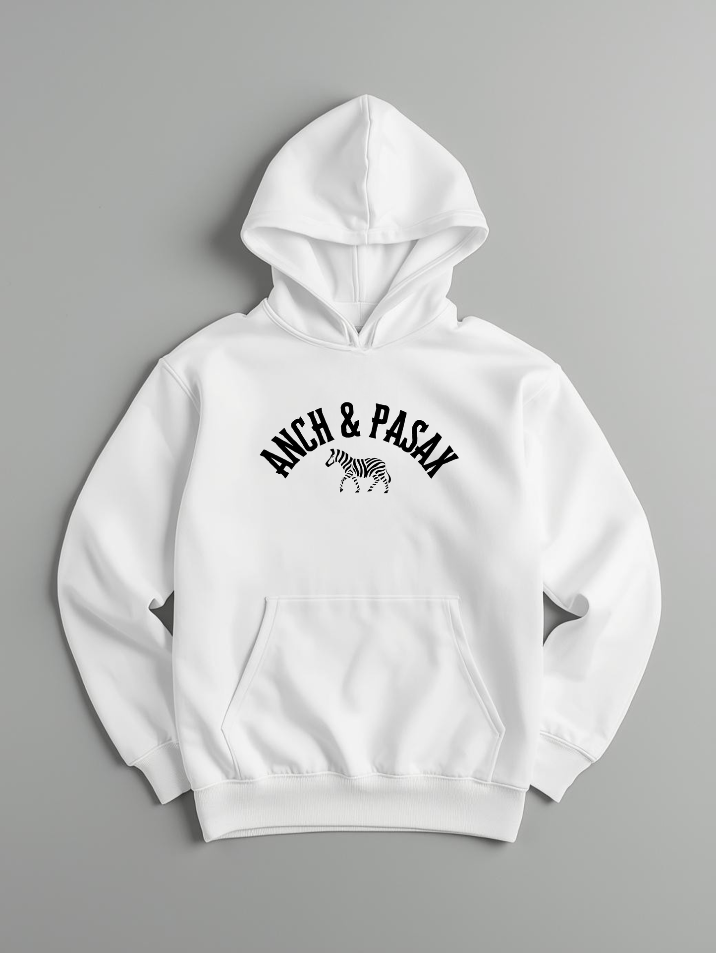 Zebra Elegance Hoodie